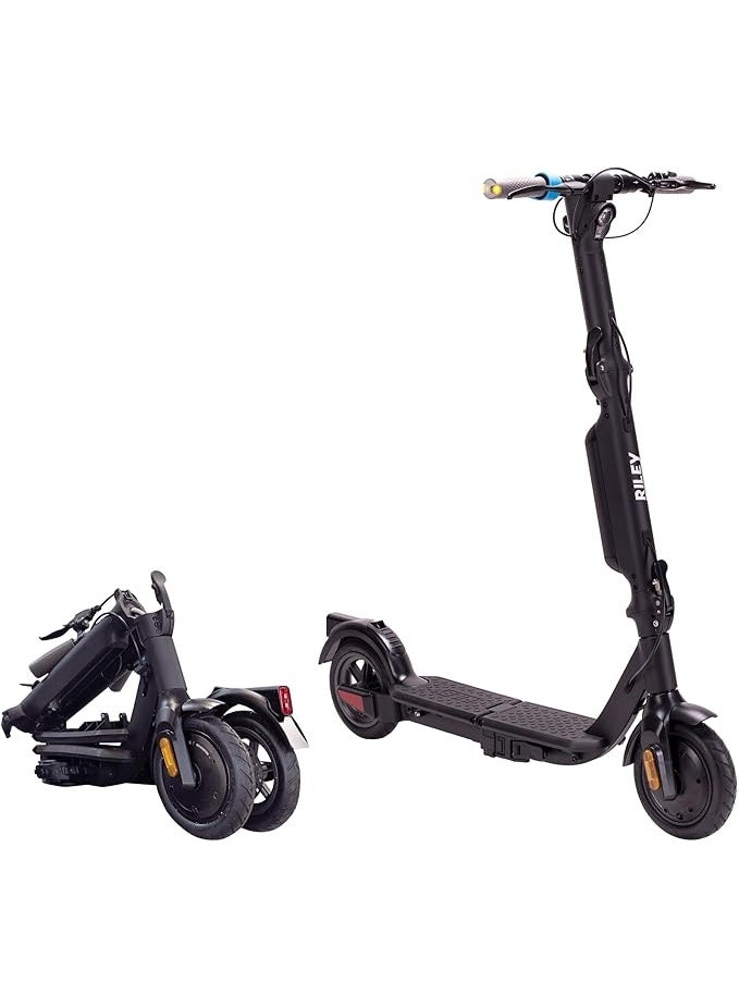 Riley Scooters RS3 Plus Folding Electric Scooter | 350W Motor (Peak 700W), 15km/h Top Speed, 25km Range | E-ABS brake | Detachable Rechargeable Battery Pack | IPX4 Lightweight eScooter with App - Image 1